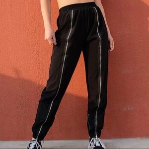 Zipper Joggers
